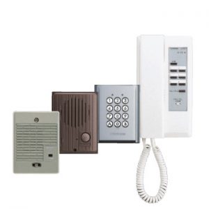 IE-8M | Intercom residencial 6 estaciones 2 puertas